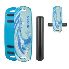Balance Board, Wobble Board Trainer For Adults, Premium Wooden Balance Training Equipment With Roller, Magnetic Stoppers, Storage Rack, For Core (Option: default)