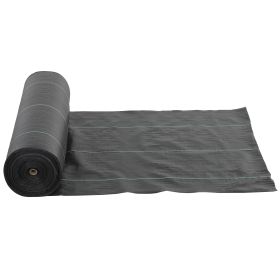 6FT x 300FT Weed Barrier Landscape Fabric, 5oz Heavy Duty Woven Weed Control Fabric for Landscaping (Option: Black-960x260x260 mm)