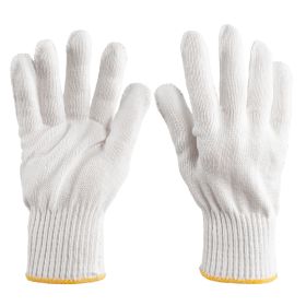 Cloth Gloves 10 Pairs For Work, Garden & BBQ Prep, 10 Gauge T C Knit ,10 Gauge T C Knit With A Lightweight 40g-per-pair Design Offers Comfortable (Option: default)