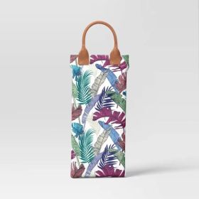 Foam Garden Kneeler – Tropical Pattern, Thick Kneeling Pad For Gardening, Ivory (Option: TropicalPattern)