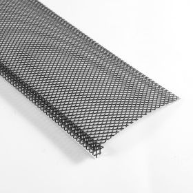 Gutter Guard, 6 In Powder-Coated Steel Gutter Screen, Heavy-Duty 75 Ft Length, 0.04 In Thickness, Leaf Guard For Debris And Leaves, Easy DIY Inst (Option: default)