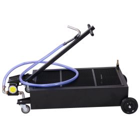 20 Gallon Low Profile Oil Drainer ,with Electric (Option: Black)