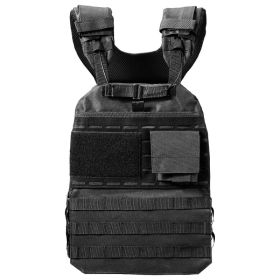 Weighted Vest, Body Weight Vest With Shoulder Pad, And Reflective Stripe, Exercise Set For Men Women, Workout Equipment For  Strength Training, R (Option: default)