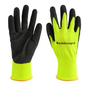 Green NGG Foam Nitrile Coated Seamless Knit Gloves, Micro Matte Anti-Slip Palm, Ideal For General Work, Gardening, Construction, Mechanic, Wareho (Option: default)