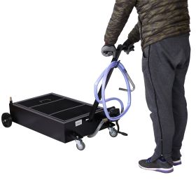 25-Gallon Low-Profile Oil Drain With (Option: Black)