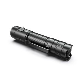 BLACK C3  Flashlight 1200 High Lumens 6 Modes Rechargeable Flashlights Super Bright IP68 Tactical Flashlight For Camping, Home, Emergency, Rescue (Option: default)