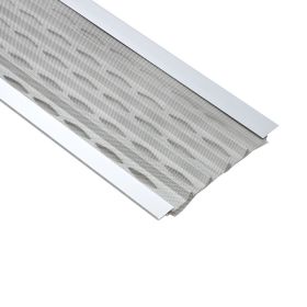 Gutter Guard, 6 In Aluminum Gutter Cover With Stainless Steel Micro Mesh, Heavy-Duty 100ft Length, 0.04in Thick, Leaf Guard For Debris And Pine N (Option: default)