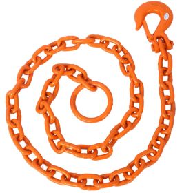 Log Grubber Tugger Chain Grubber Tugger Chain 6ft (Option: Orange)