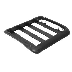 Roof Rack Cargo Basket, 38 X 38 X 5.59 In, Universal Heavy Duty Roof Top Carrier Basket, 150 Lbs Capacity, All-Weather Car Top Luggage Holder, Fi (Option: default)