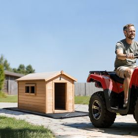 Yard Drag Sled 110 X 46 In 2000lbs Heavy Duty HDPE Glider Hauler Mat Pull Cable (Option: Black)