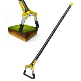 60.63in OR 46.06in Adjustable Garden Hoe Handheld Stirrup Hula Hoe Scuffle Loop Hoe Gardening Weeder Cultivator Weeding Rake For Weeding Loosenin (Option: 1.6m)