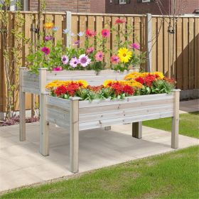 Wood Planter (Option: 03319305)